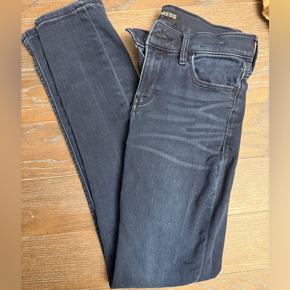 Express Midnight Blue Denim Pants
